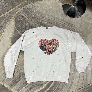 Beetlejuice Graphic Sweatshirt – Barbara & Adam Maitland – Size L